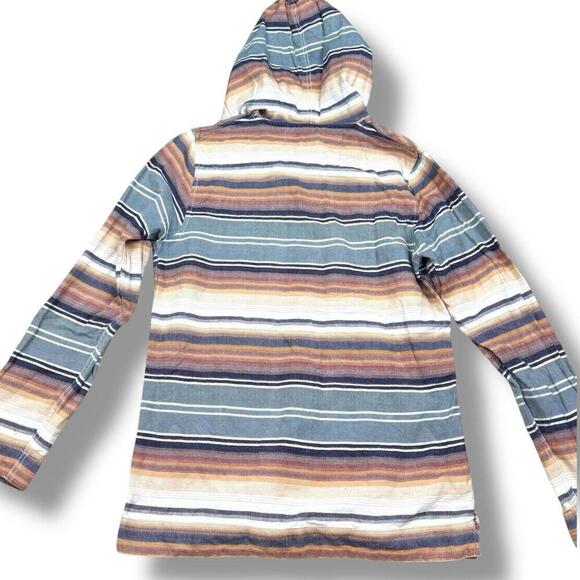 Element Striped Hoodie - Blue, Brown, White - Picture 9 of 9